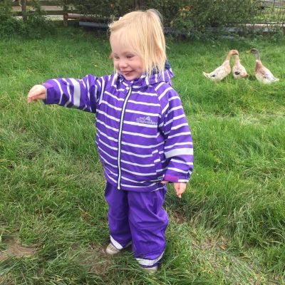 Fleece Lined Jacket & Fleece Lined Dungaree  - Alternative Image