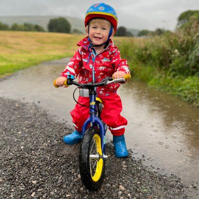 Scandi Unlined Waterproof Jacket & Outdoors Dungaree Set  - Alternative Image
