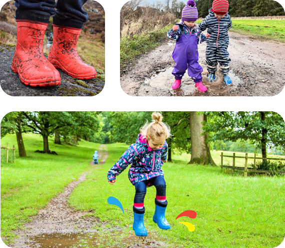 Kids Wellies & Wellington Boots | Wet Wednesdays